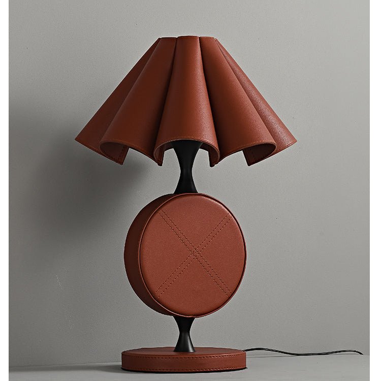 Saddle Stitch Table Light, Bedside Table Lamp, detail 10