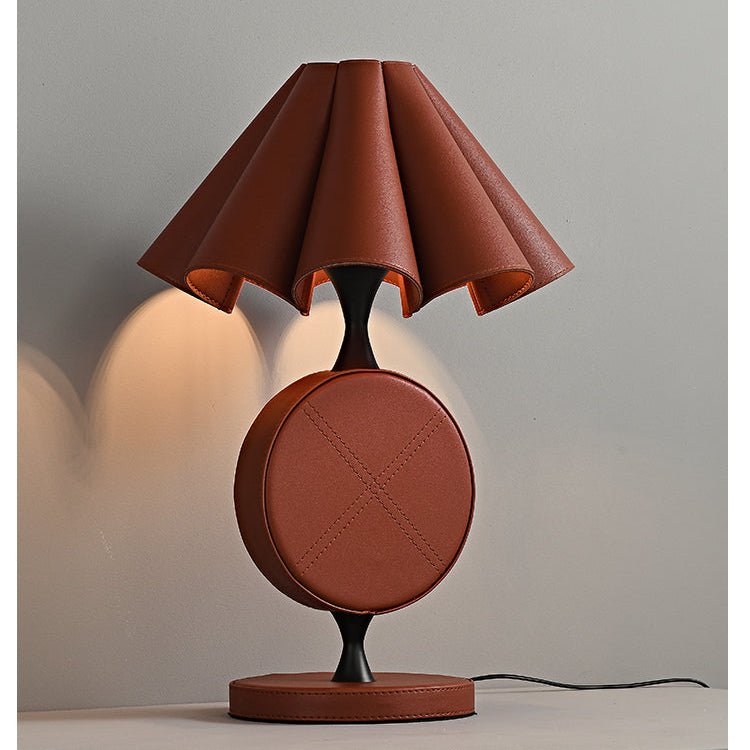 Saddle Stitch Table Light, Bedside Table Lamp, detail 15