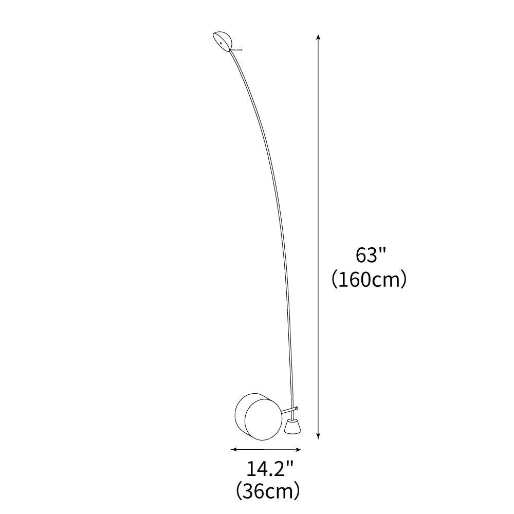 Salgado Floor Light 14.2", Floor Lamp, detail 3