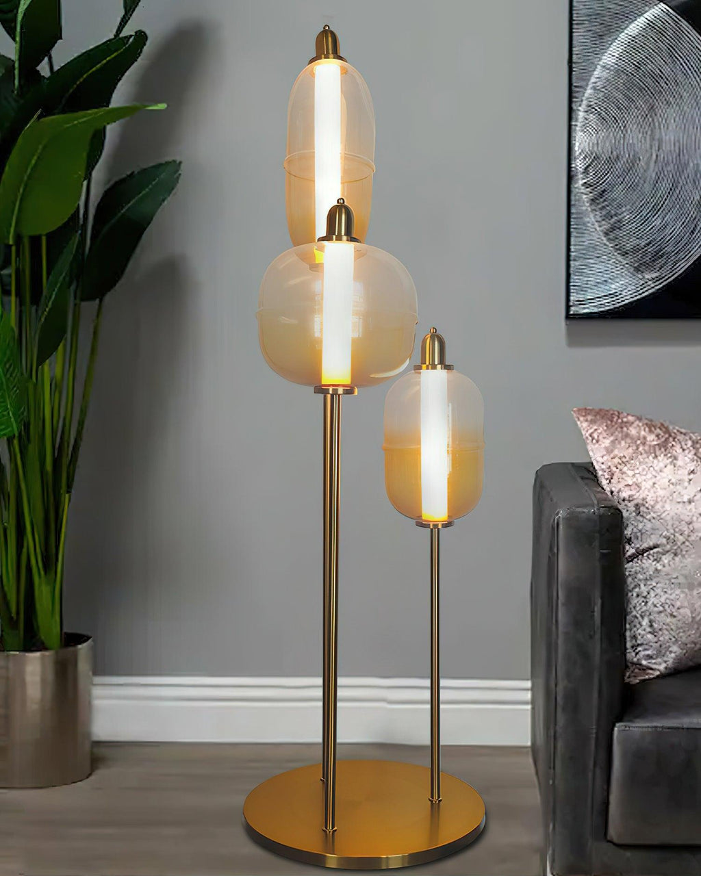 Sanfu Floor Light, Floor Lamp, detail 7