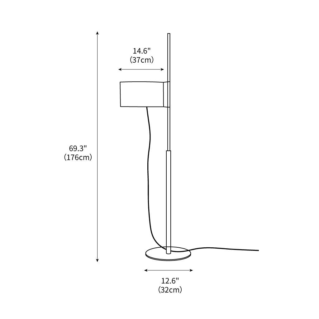 Santa Cole Floor Light 14.6", Floor Lamp, detail 3