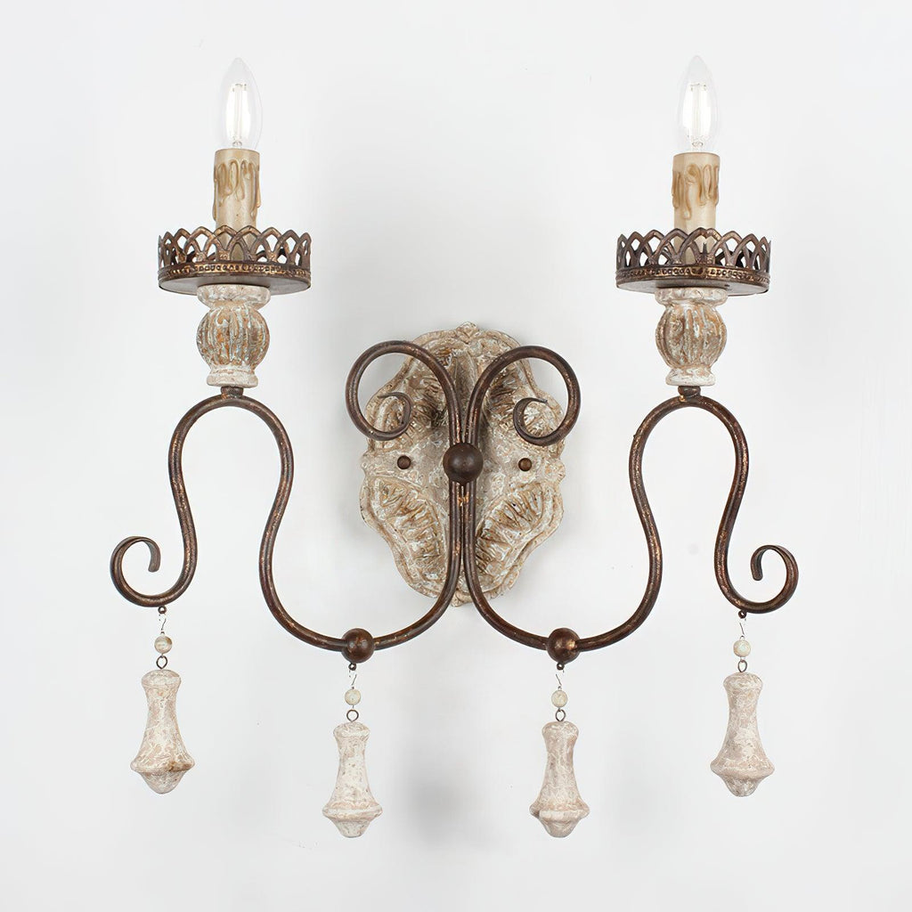 Santa Trinita Wall Light, Bedroom Wall Sconce, detail 6