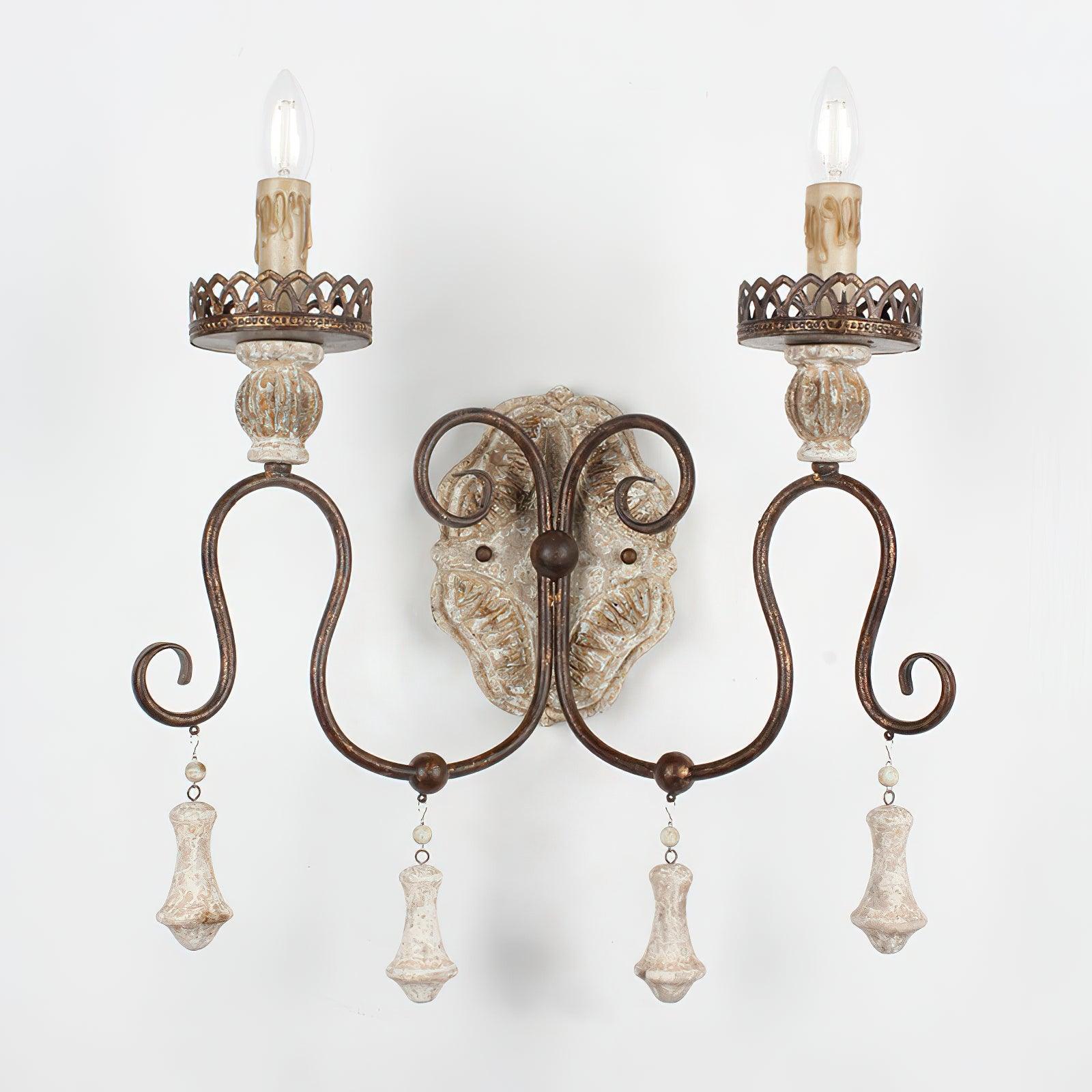 Santa Trinita Wall Light, Bedroom Wall Sconce, detail 6