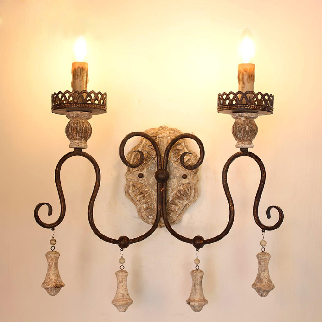 Santa Trinita Wall Light, Bedroom Wall Sconce, detail 3