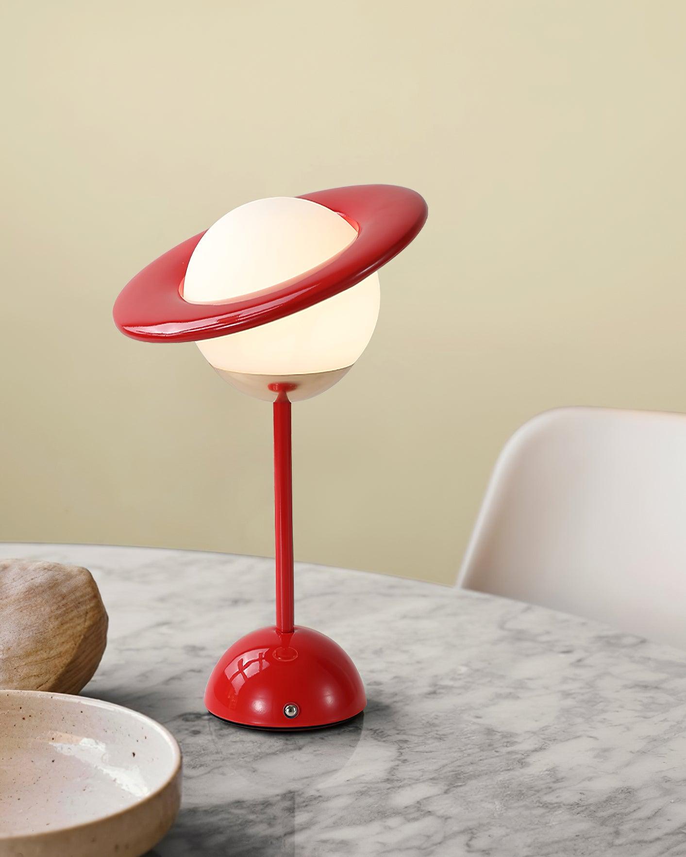 Saturn Planet Table Light, Bedside Table Lamp, detail 3