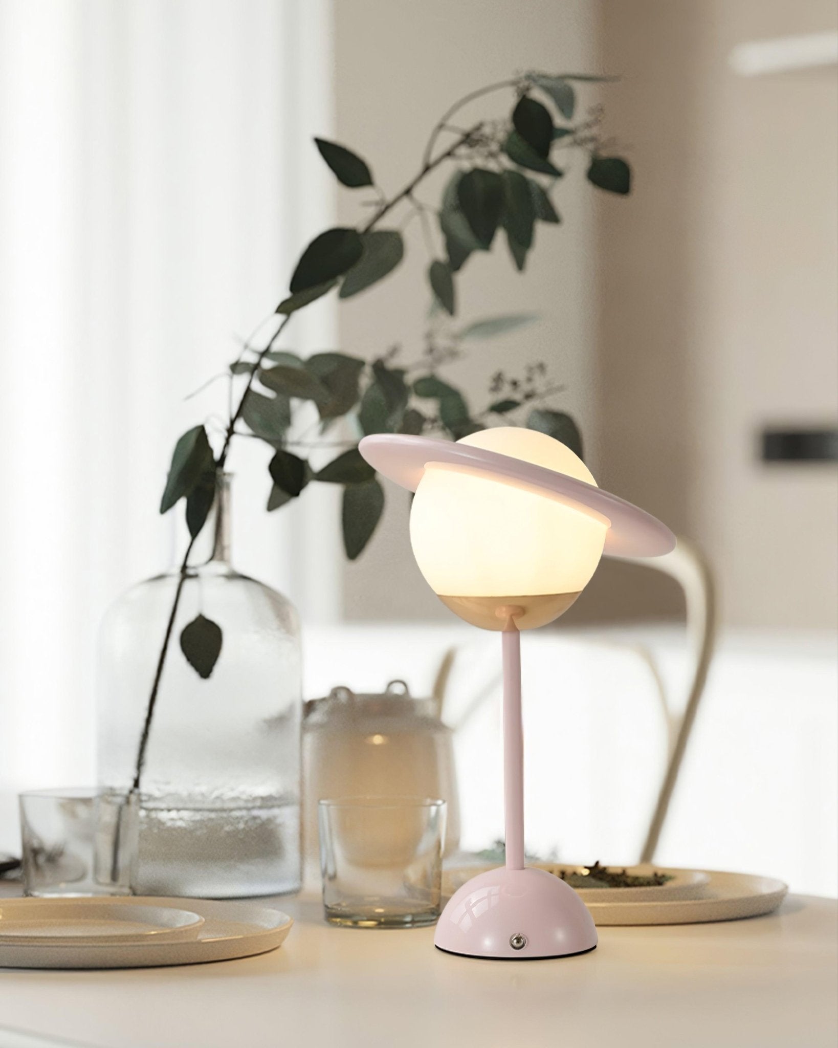 Saturn Planet Table Light, Bedside Table Lamp, detail 9