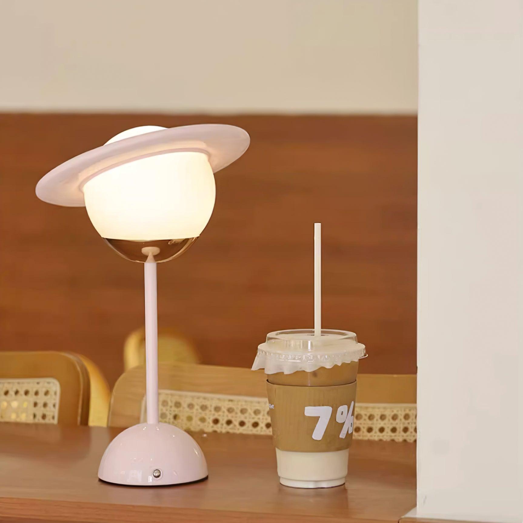 Saturn Planet Table Light, Bedside Table Lamp, detail 13