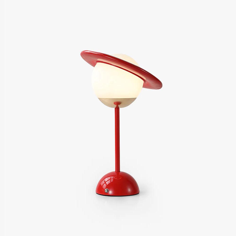Saturn Planet Table Light, Bedside Table Lamp, Metal, Dia 20 cm x H 32cm