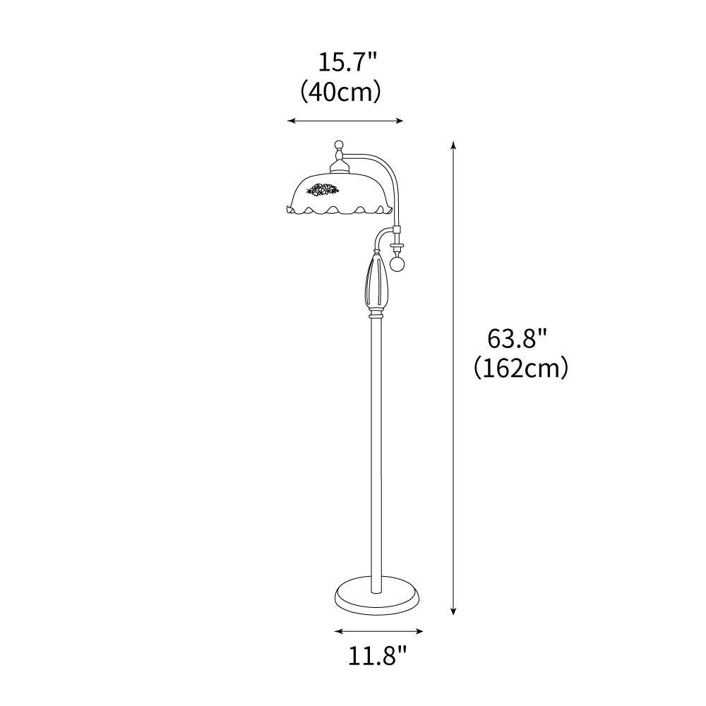 Savannah Floor Light 15.7", Floor Lamp, detail 3