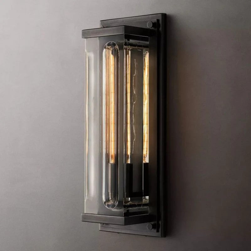 Sovar Exterior Box Wall Light, Outdoor Wall Light, detail 2