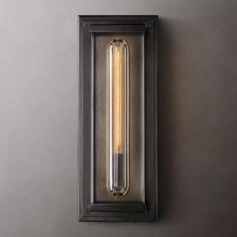 Sovar Exterior Box Wall Light, Outdoor Wall Light, detail 4