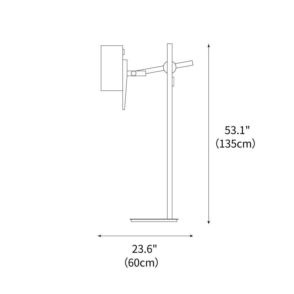 Scantling Floor Light 23.6", Floor Lamp, detail 12