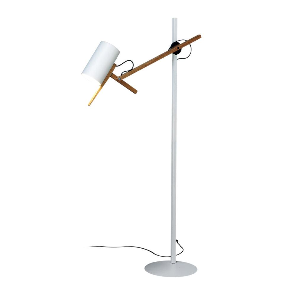 Scantling Floor Light 23.6", Floor Lamp, Wood, D60 x H135cm