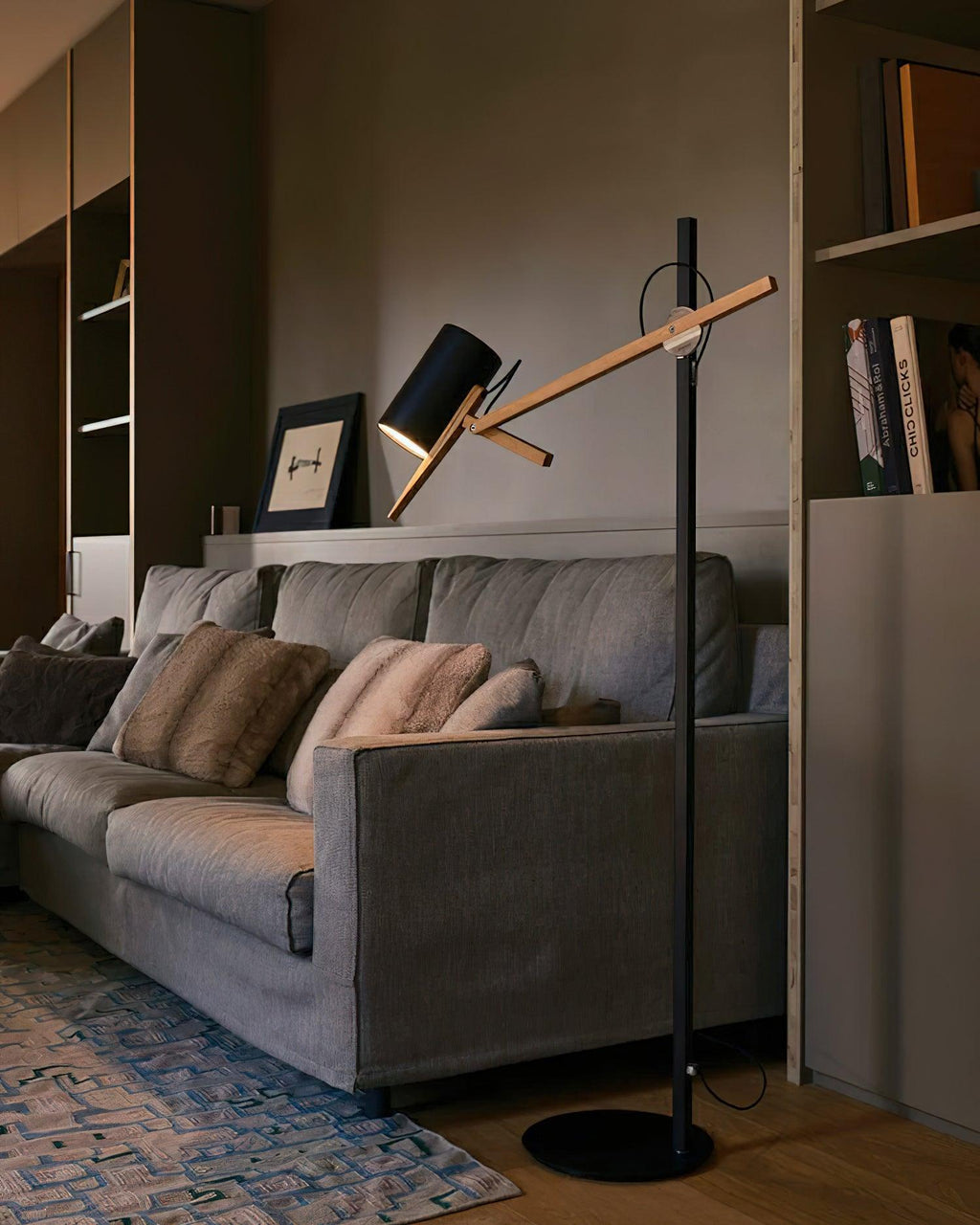 Scantling Floor Light 23.6", Floor Lamp, detail 7