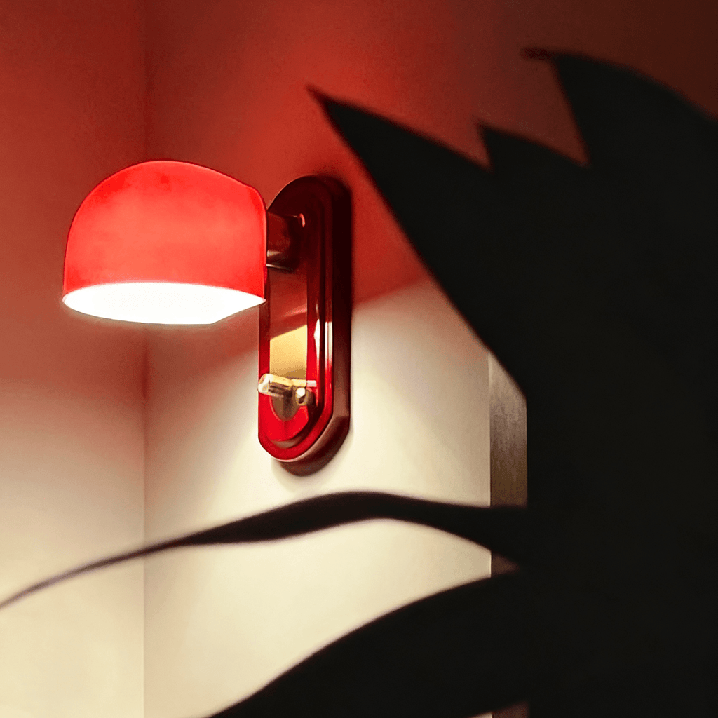 Scarlet Dome Wall Light, Hardwired Wall Sconce, detail 11