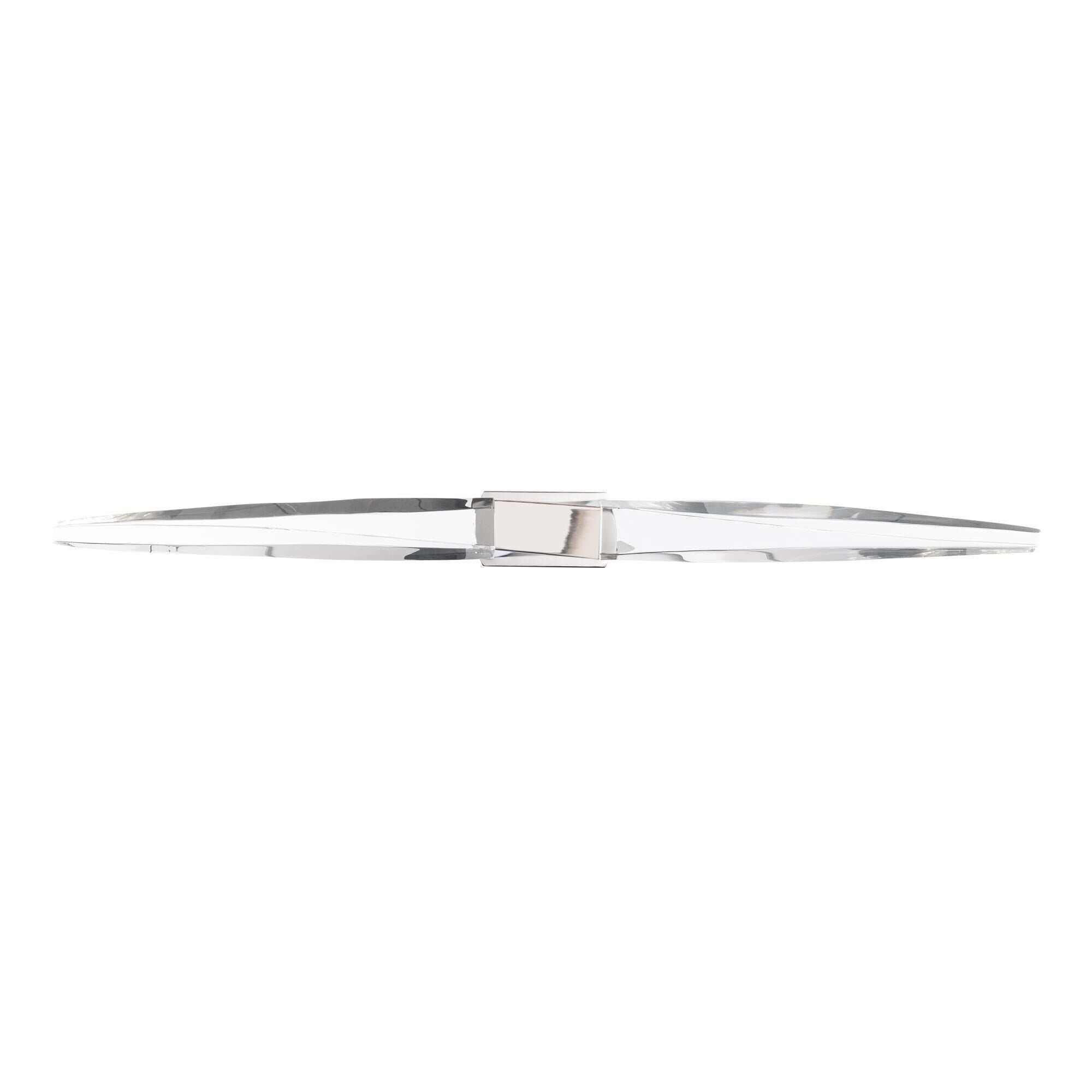 Kindjal 37 Inch 2 Light Led Bath Vanity Fixture, Bathroom Vanity Light, detail 4