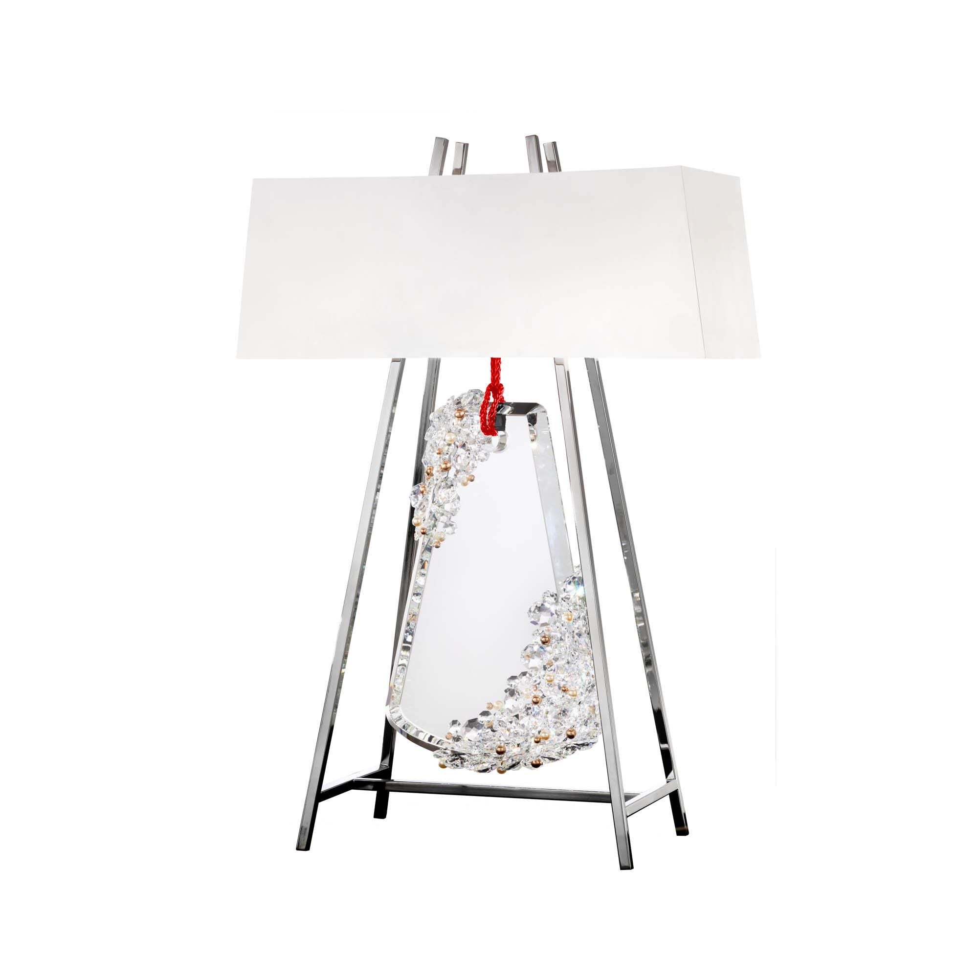 Flora 31 Inch Table Light, Bedside Table Lamp, detail 2