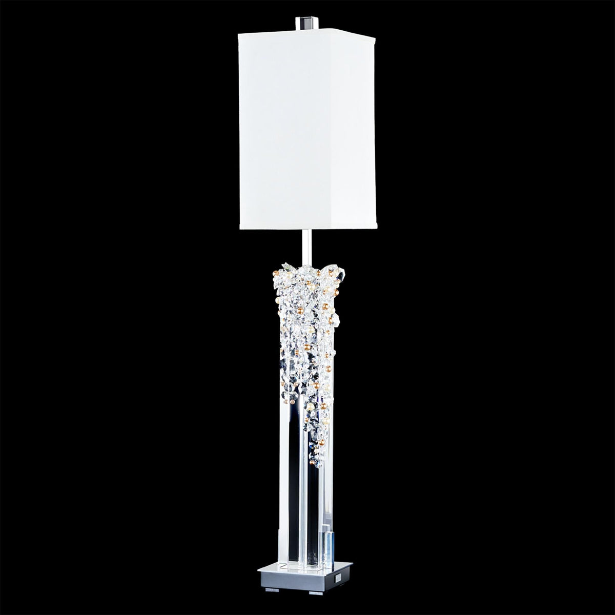 Zoe 37 Inch Table Light, Bedside Table Lamp, detail 2