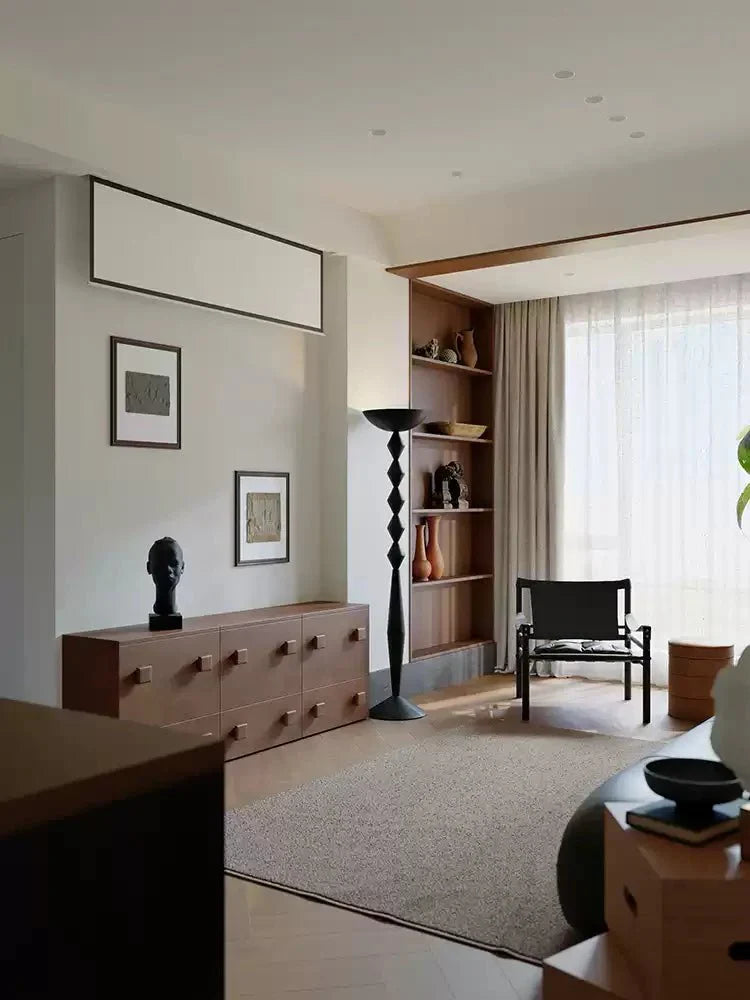 Sculptural Geometric Stack Floor Light, Floor Lamp, detail 5