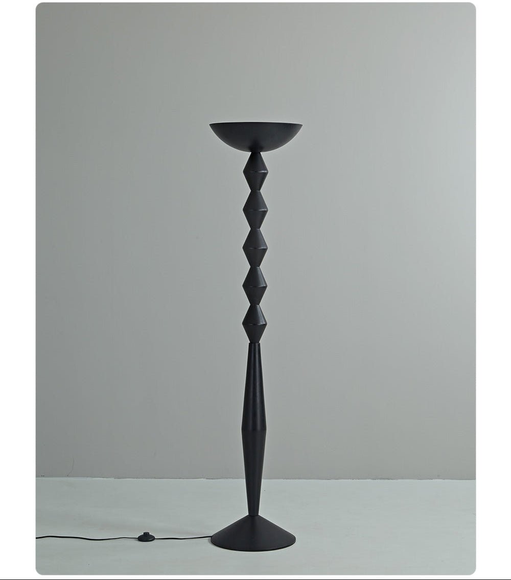 Sculptural Geometric Stack Floor Light, Floor Lamp, detail 15