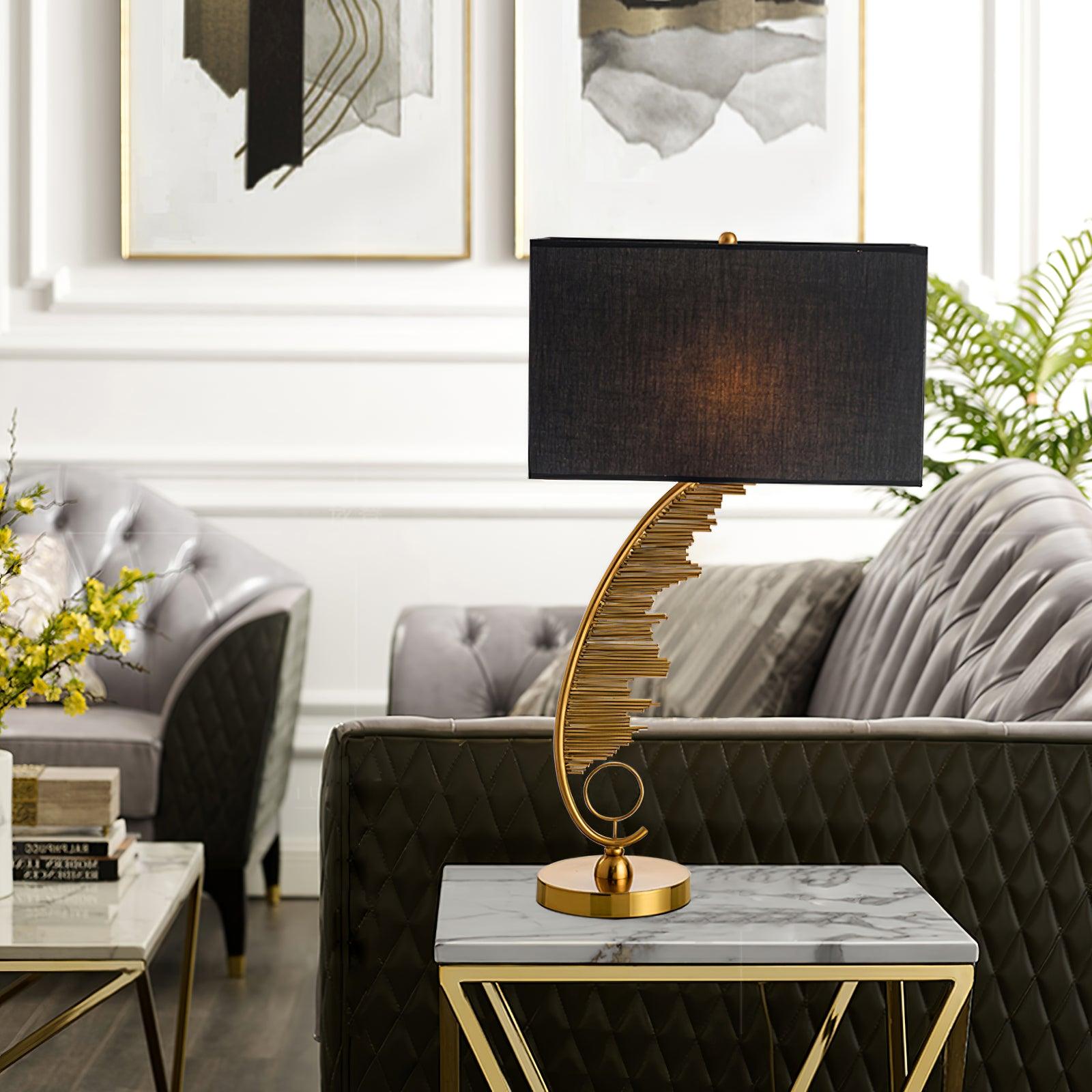 Sculptural Table Light, Bedside Table Lamp, detail 2