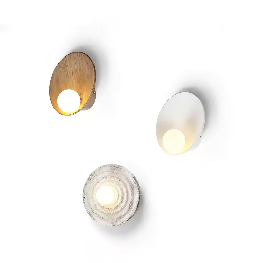Seashell Resin Wall Light, Hardwired Wall Sconce, detail 7