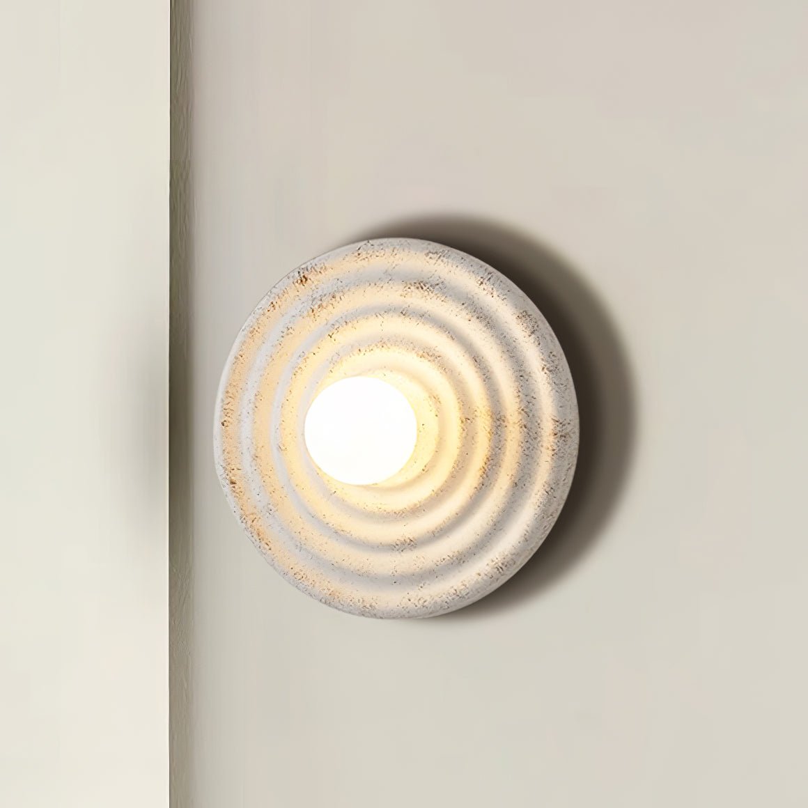 Seashell Resin Wall Light, Hardwired Wall Sconce, detail 16