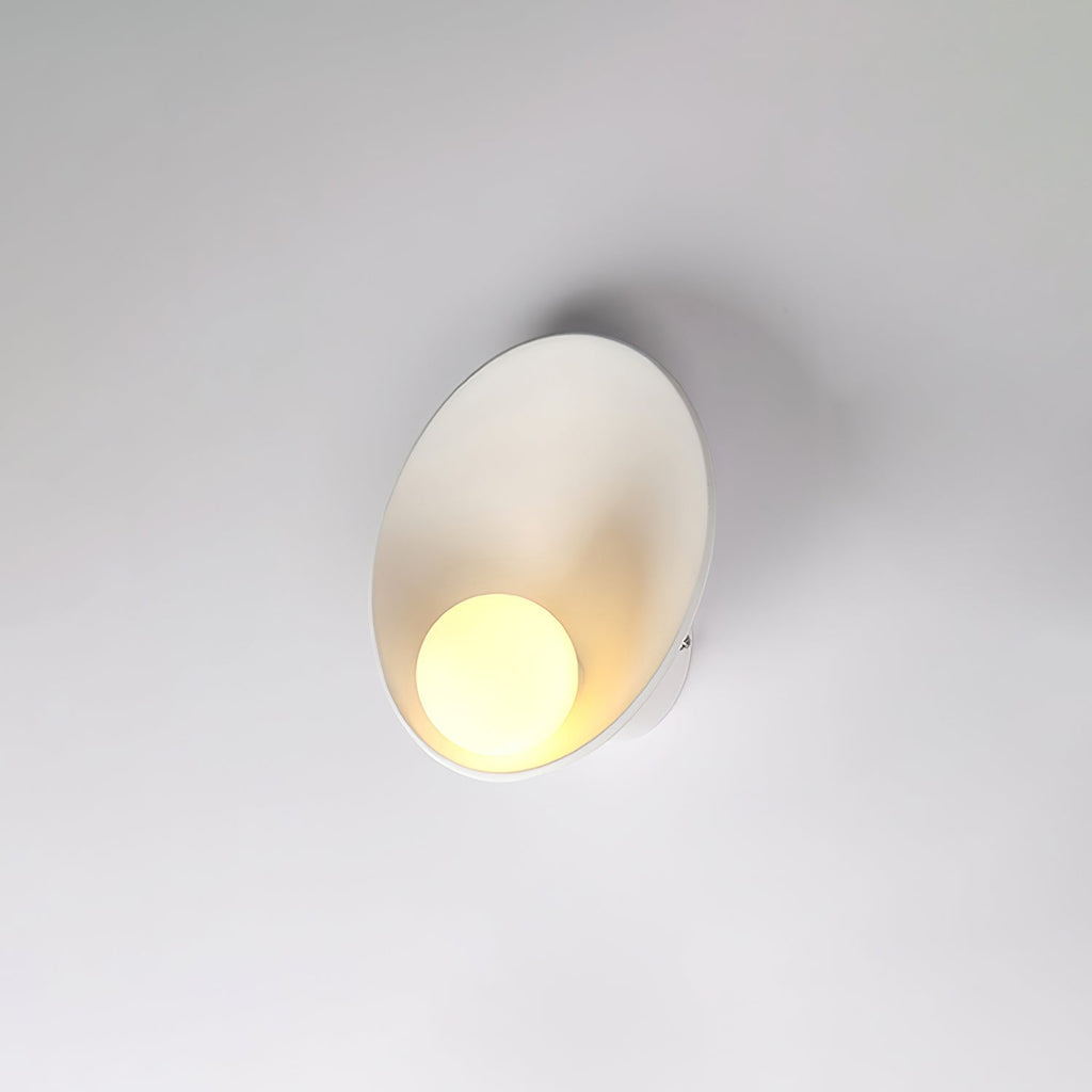 Seashell Resin Wall Light, Hardwired Wall Sconce, detail 10