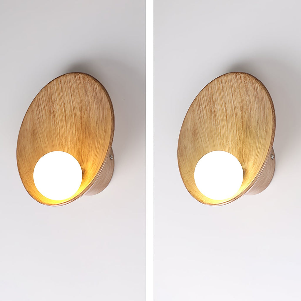 Seashell Resin Wall Light, Hardwired Wall Sconce, detail 3