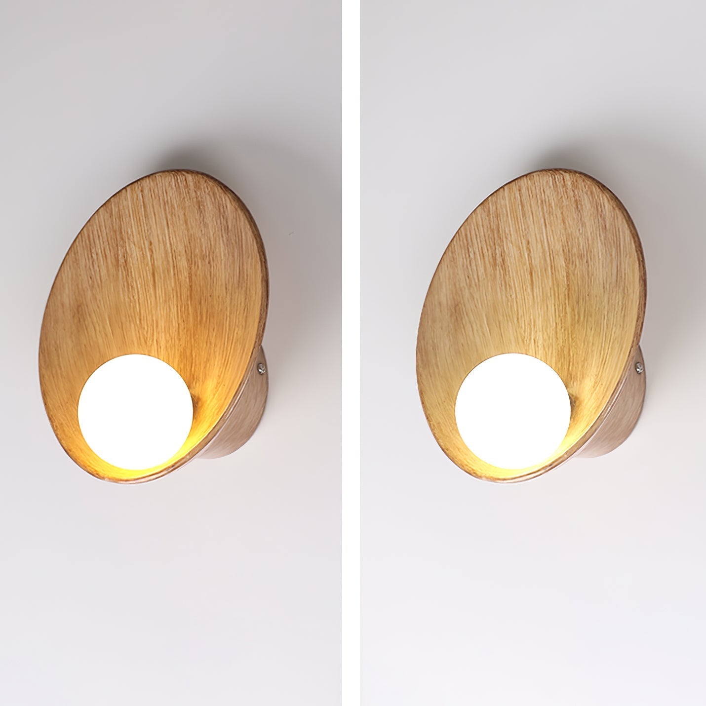 Seashell Resin Wall Light, Hardwired Wall Sconce, detail 3