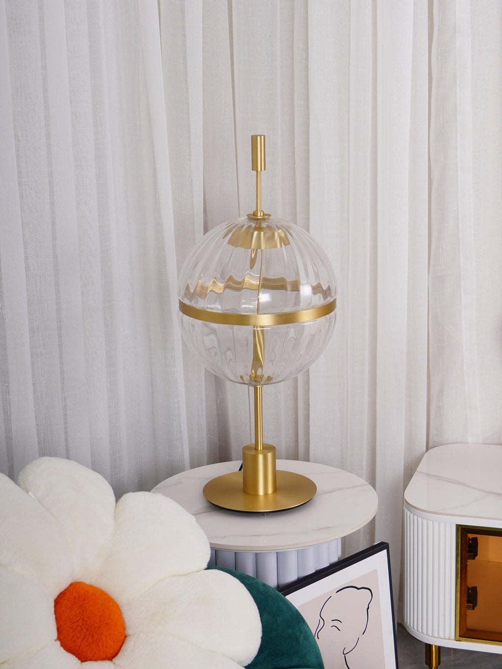 Sebastian Accent Table Light, Bedside Table Lamp, detail 10