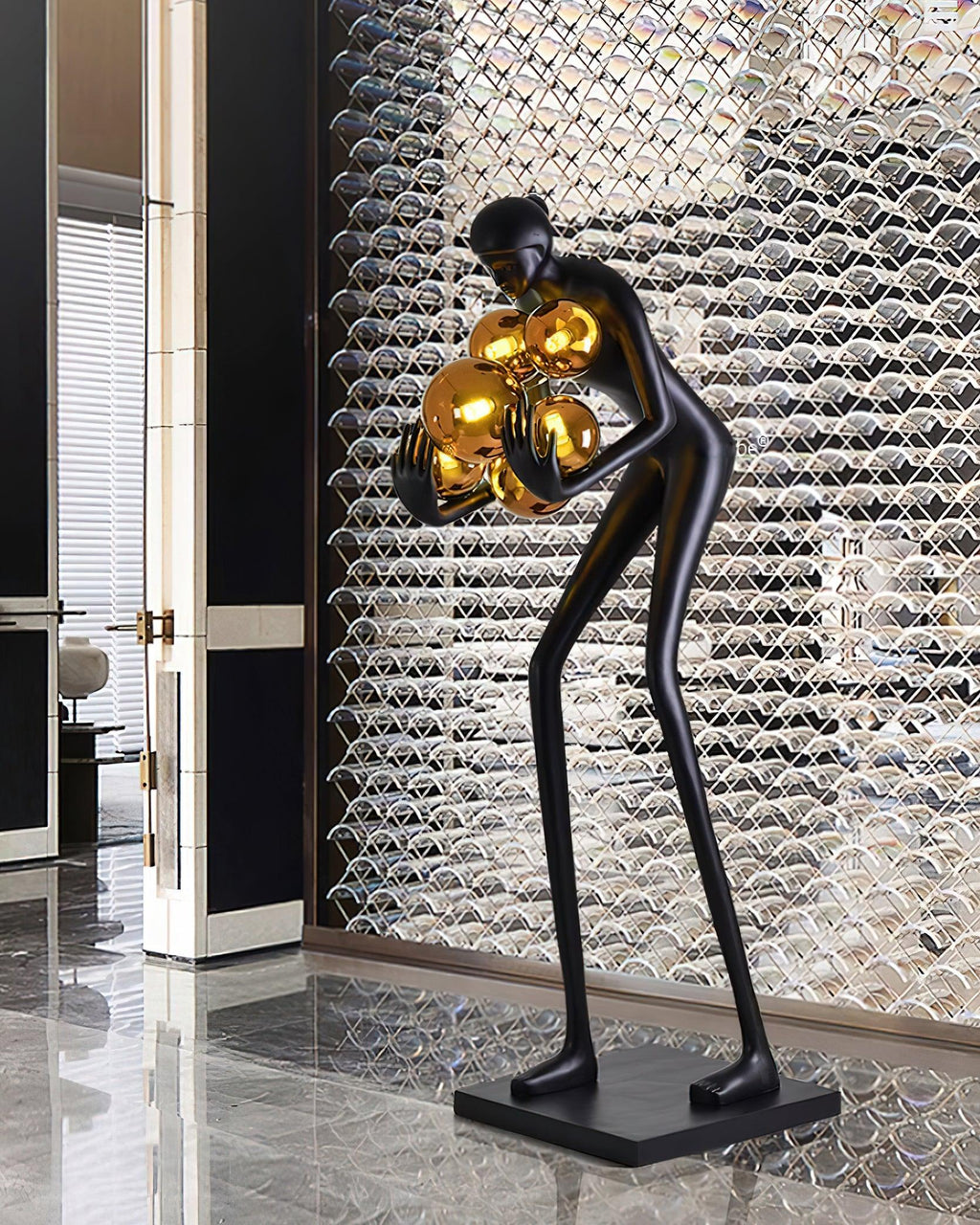 Sentinel Sculpture Floor Light, Floor Lamp, detail 13