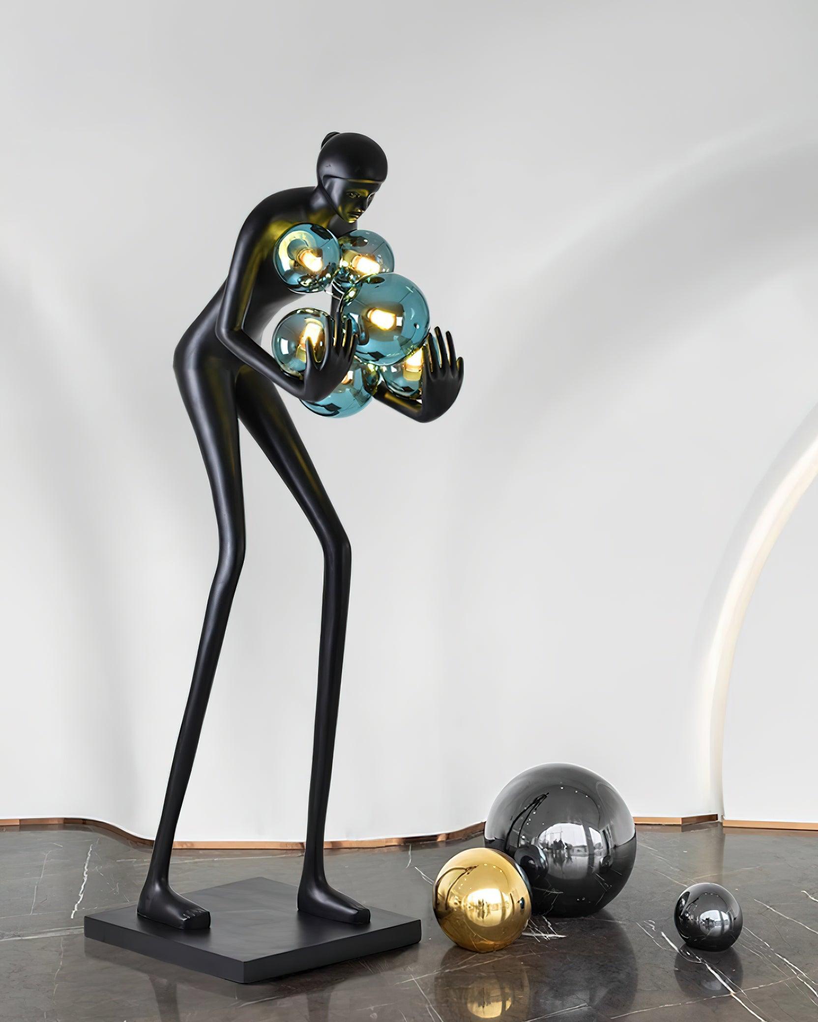 Sentinel Sculpture Floor Light, Floor Lamp, detail 15