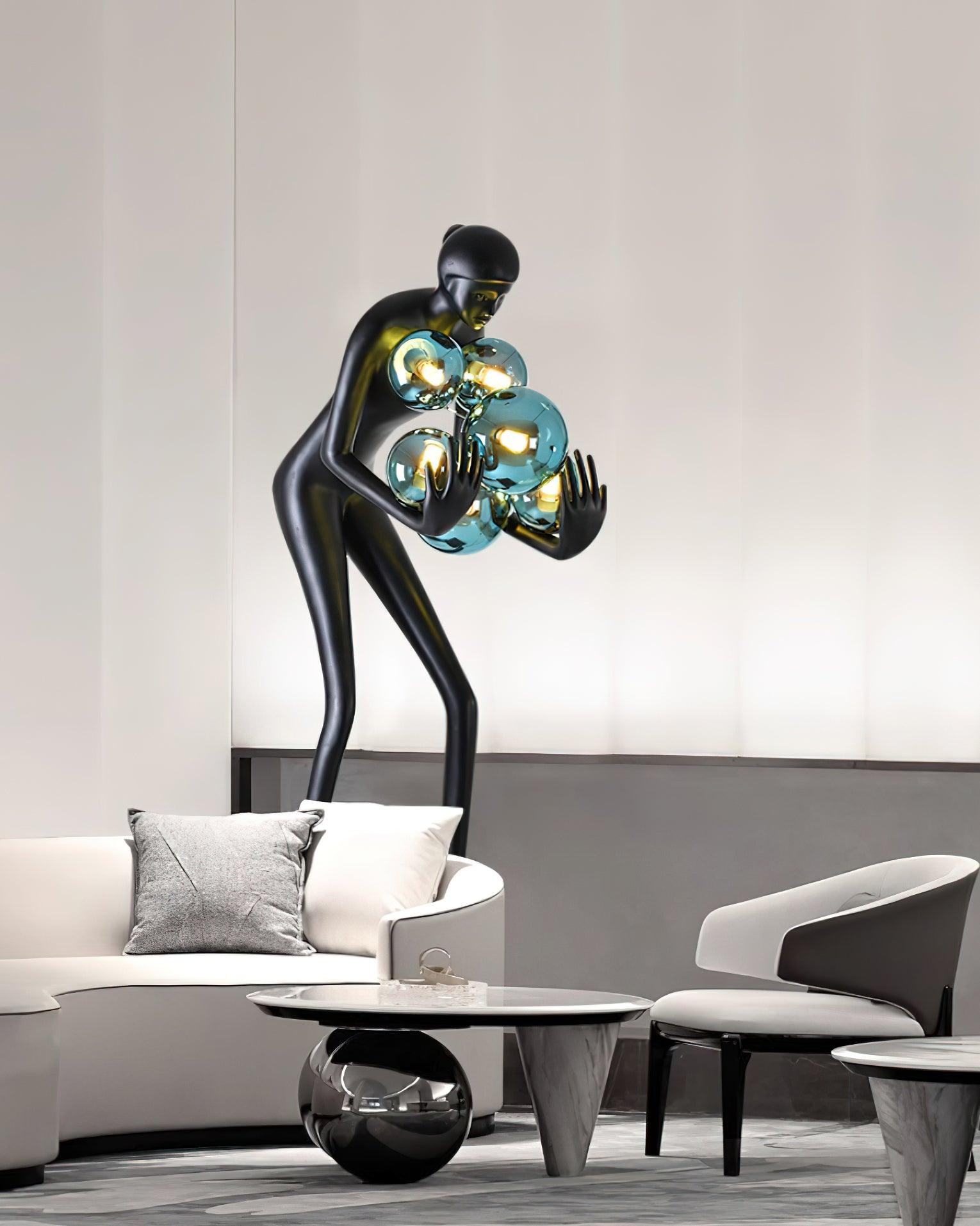 Sentinel Sculpture Floor Light, Floor Lamp, detail 16