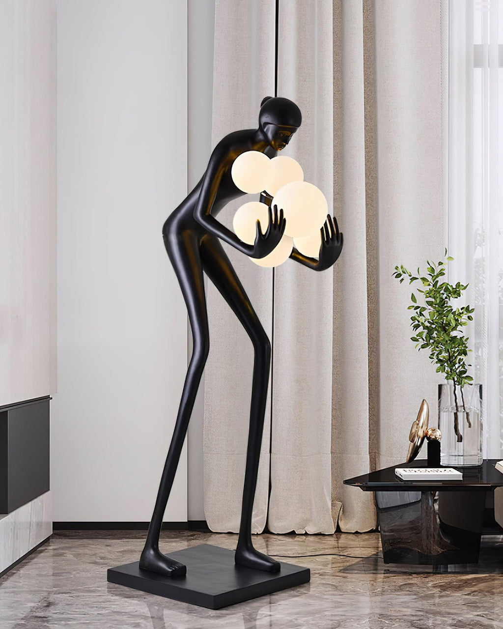 Sentinel Sculpture Floor Light, Floor Lamp, detail 25