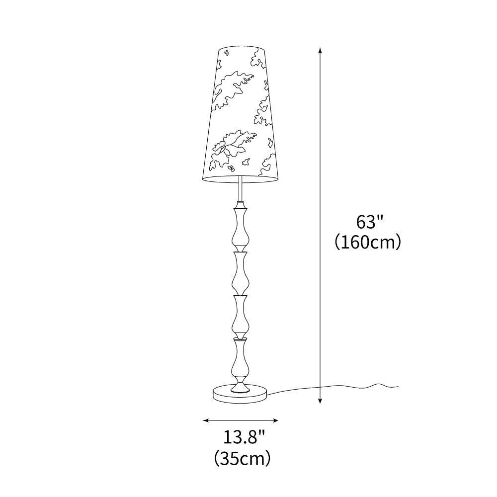 Seraphina Floor Light 13.8", Floor Lamp, detail 3