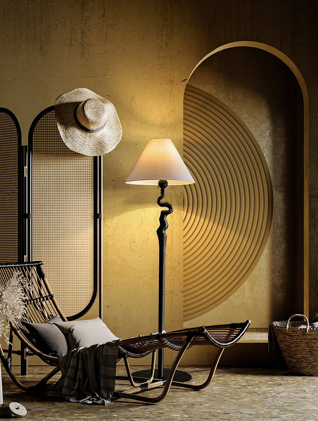 Serpentine Twist Floor Light, Floor Lamp, detail 10