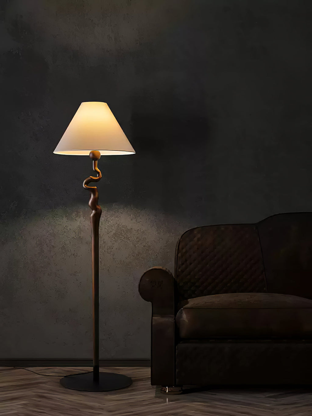 Serpentine Twist Floor Light, Floor Lamp, detail 11