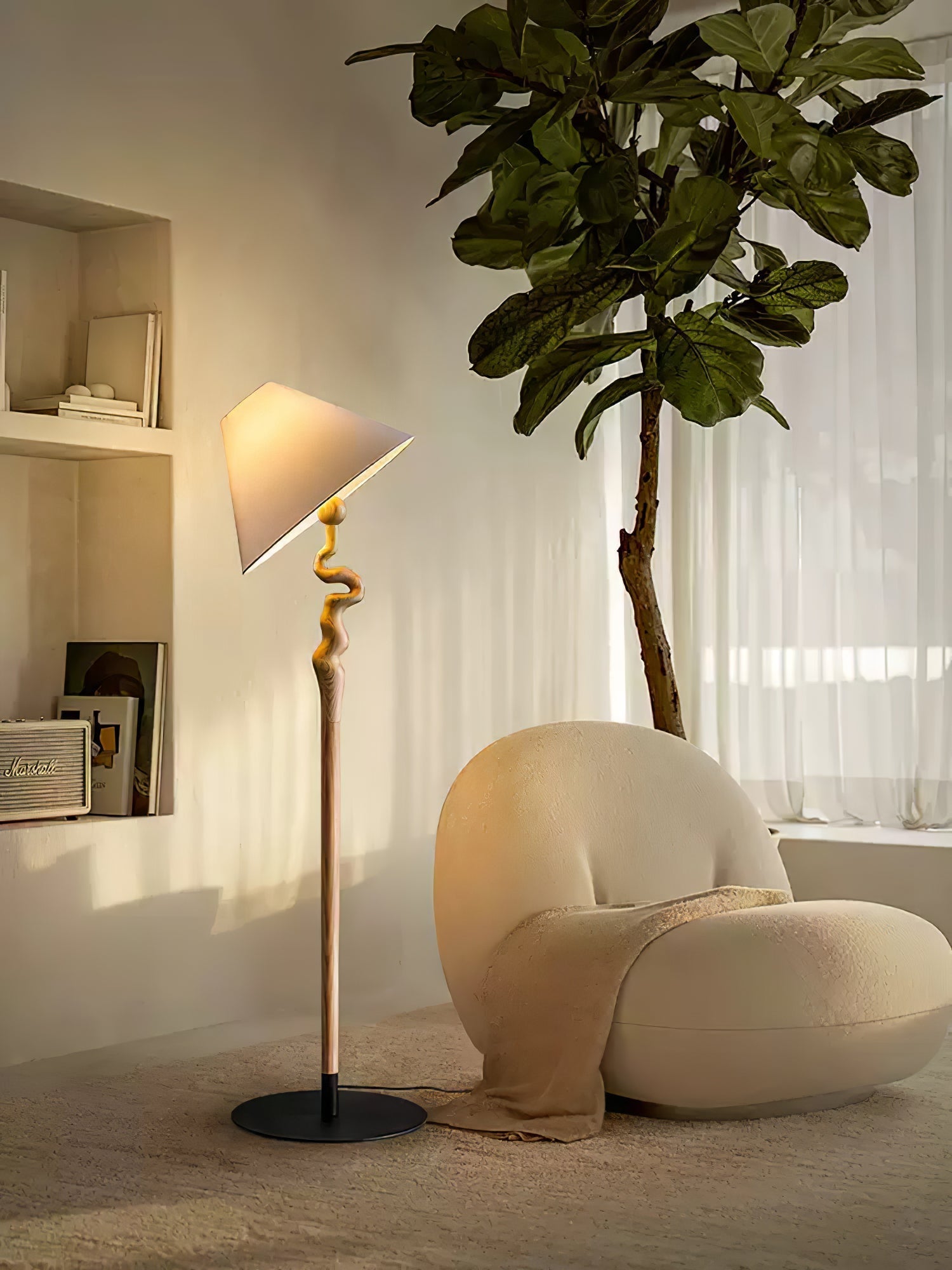 Serpentine Twist Floor Light, Floor Lamp, detail 12