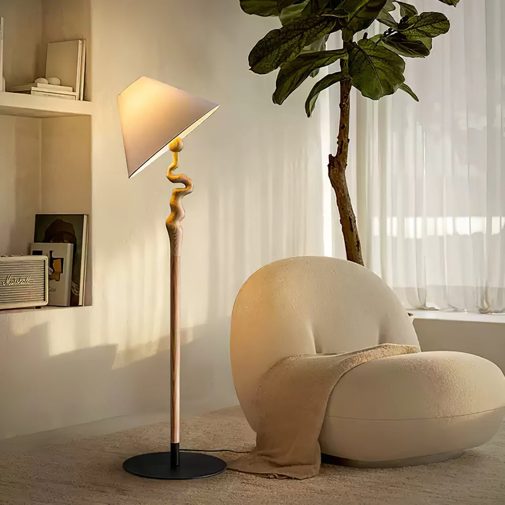 Serpentine Twist Floor Light, Floor Lamp, detail 2