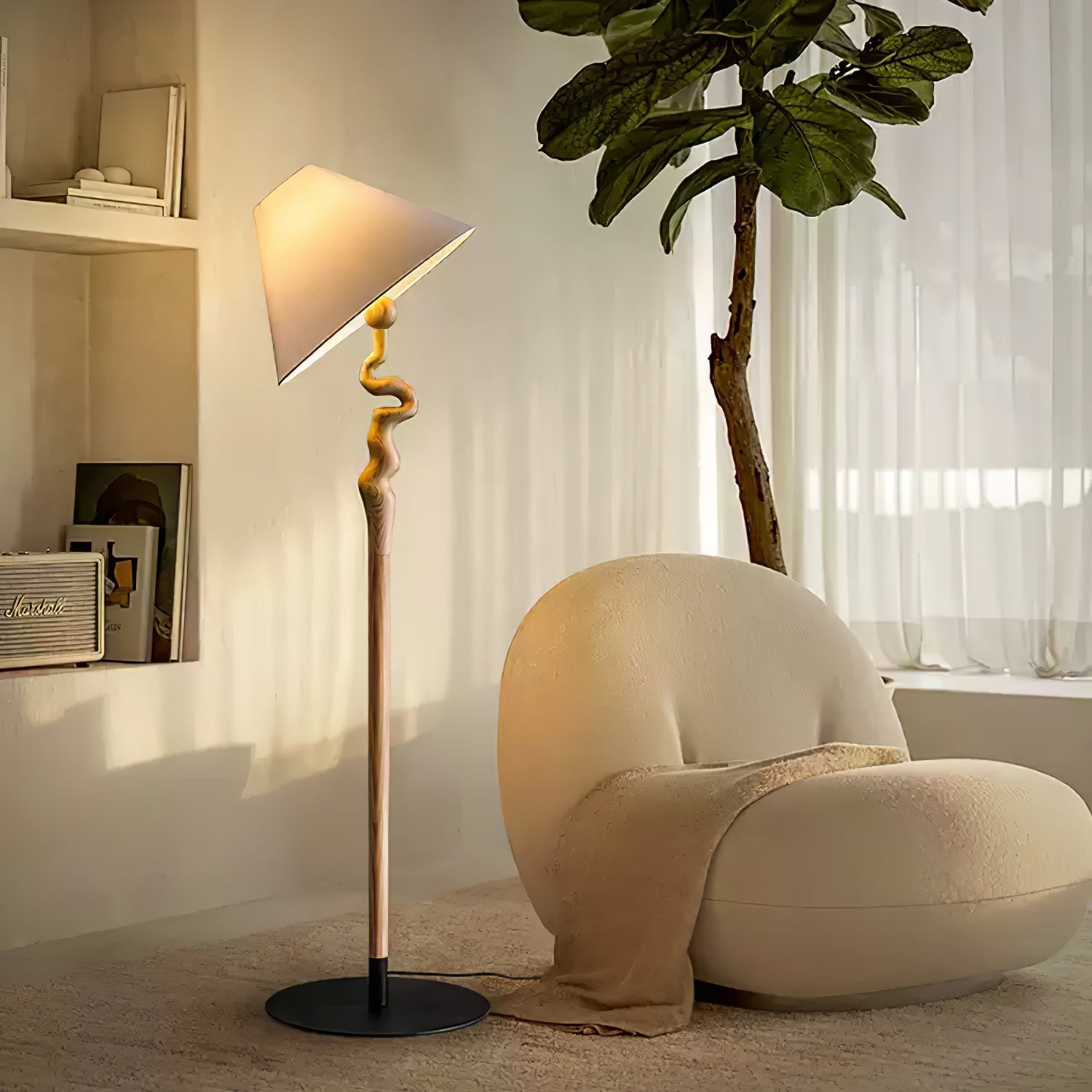 Serpentine Twist Floor Light, Floor Lamp, detail 2