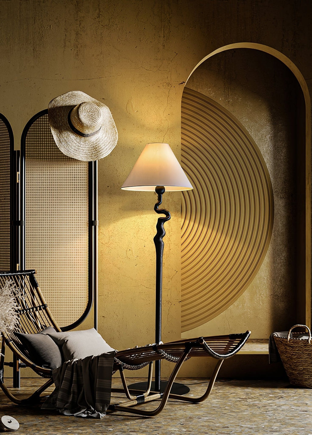 Serpentine Twist Floor Light, Floor Lamp, detail 18
