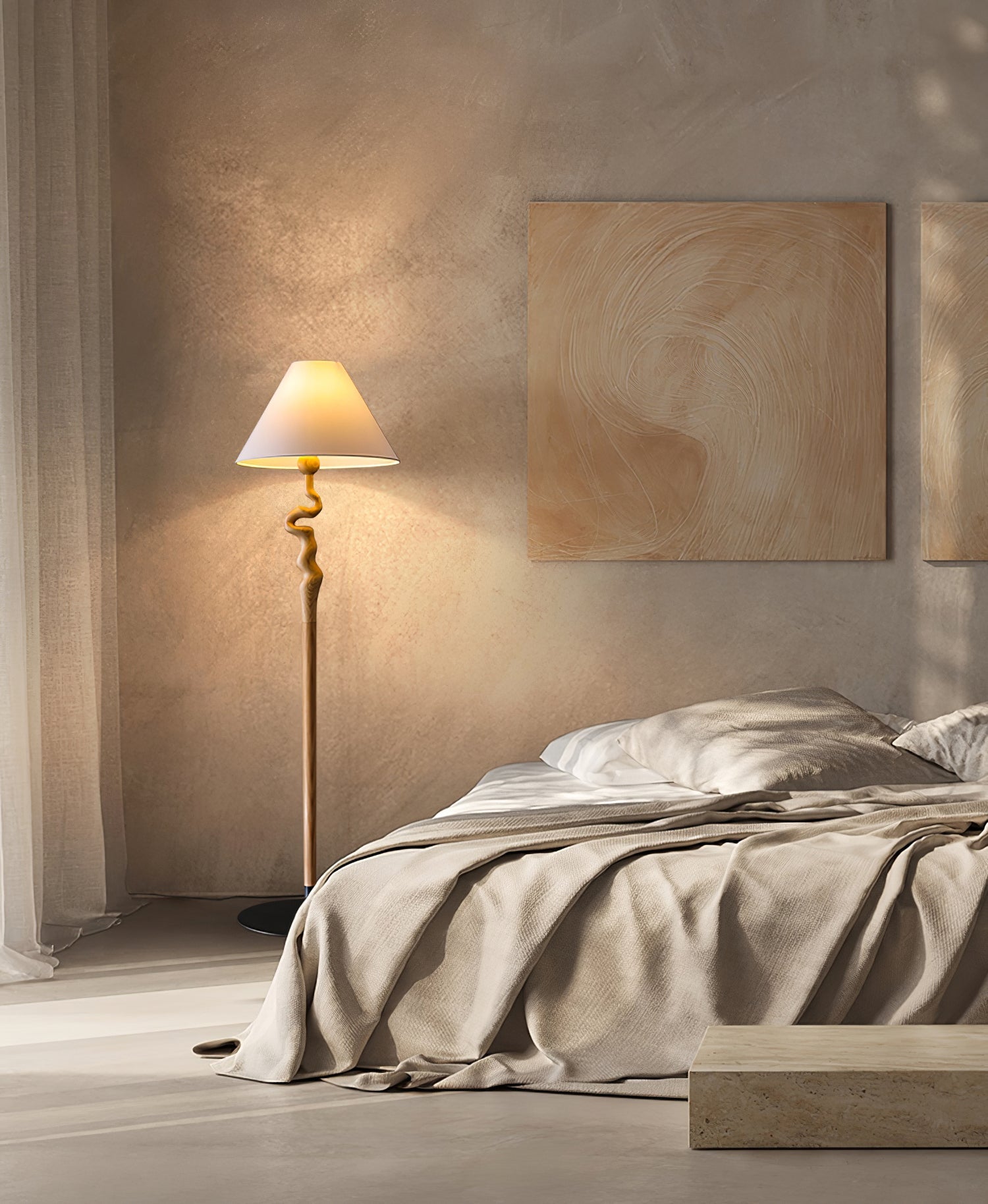 Serpentine Twist Floor Light, Floor Lamp, detail 25