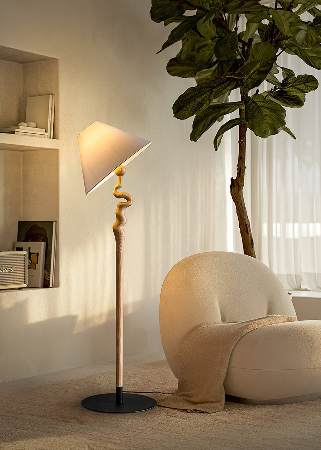 Serpentine Twist Floor Light, Floor Lamp, detail 9