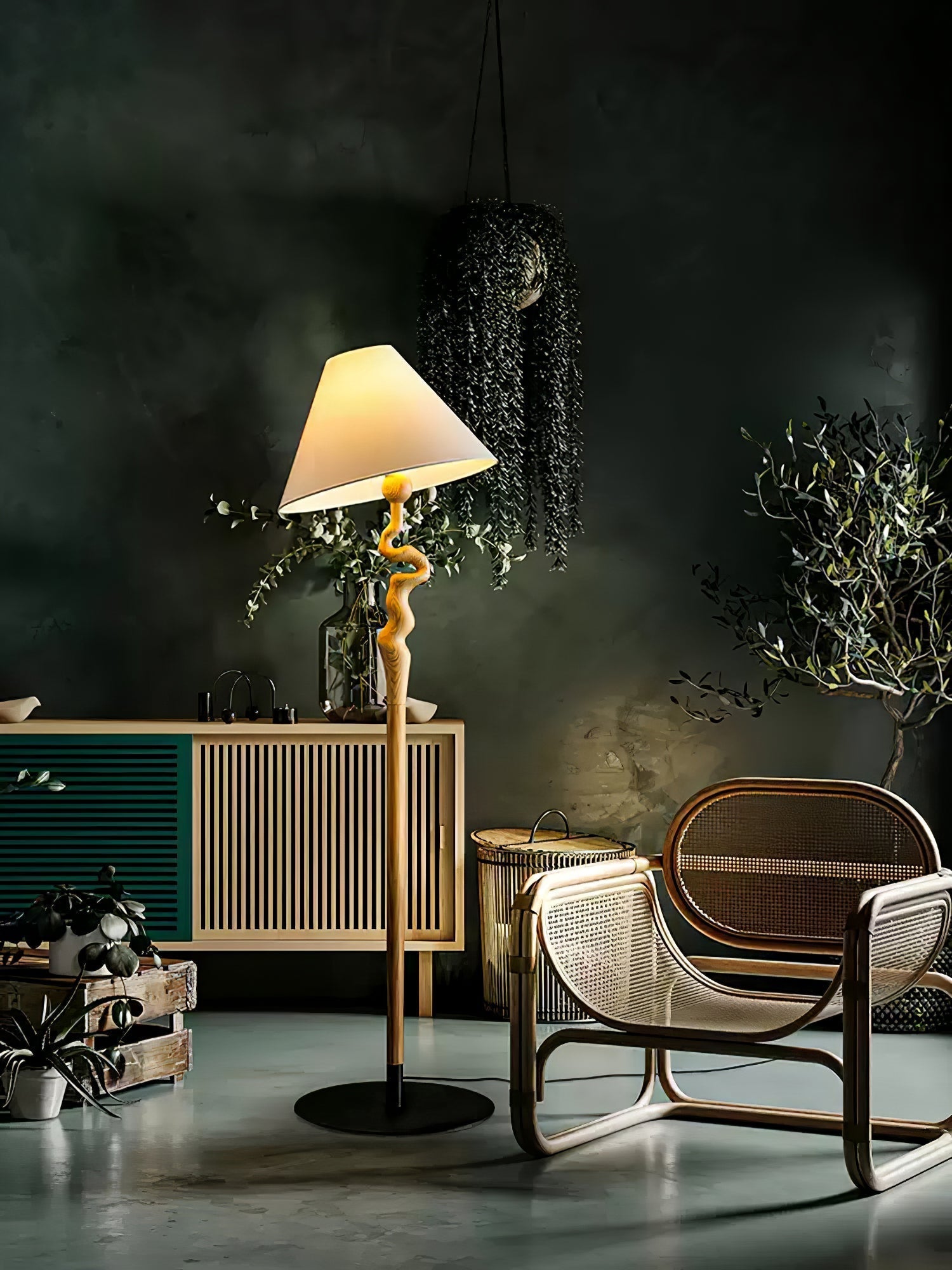 Serpentine Twist Floor Light, Floor Lamp, detail 21