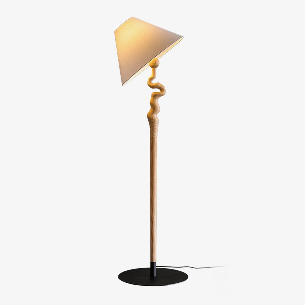 Serpentine Twist Floor Light, Floor Lamp, Metal, Dia 50cm x H 172cm