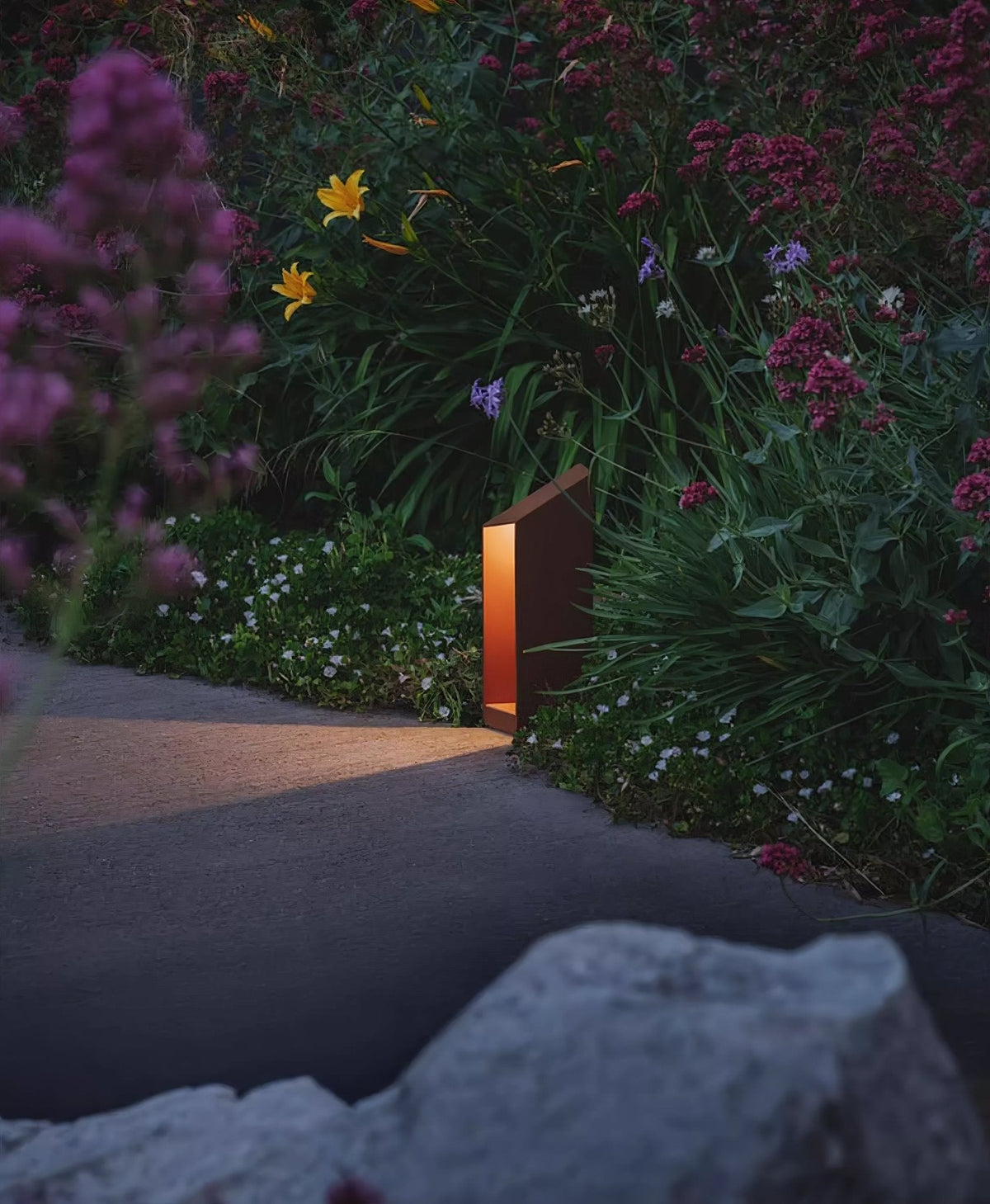 Shadow Peak Exterior Bollard Light, Outdoor Wall Light, detail 10
