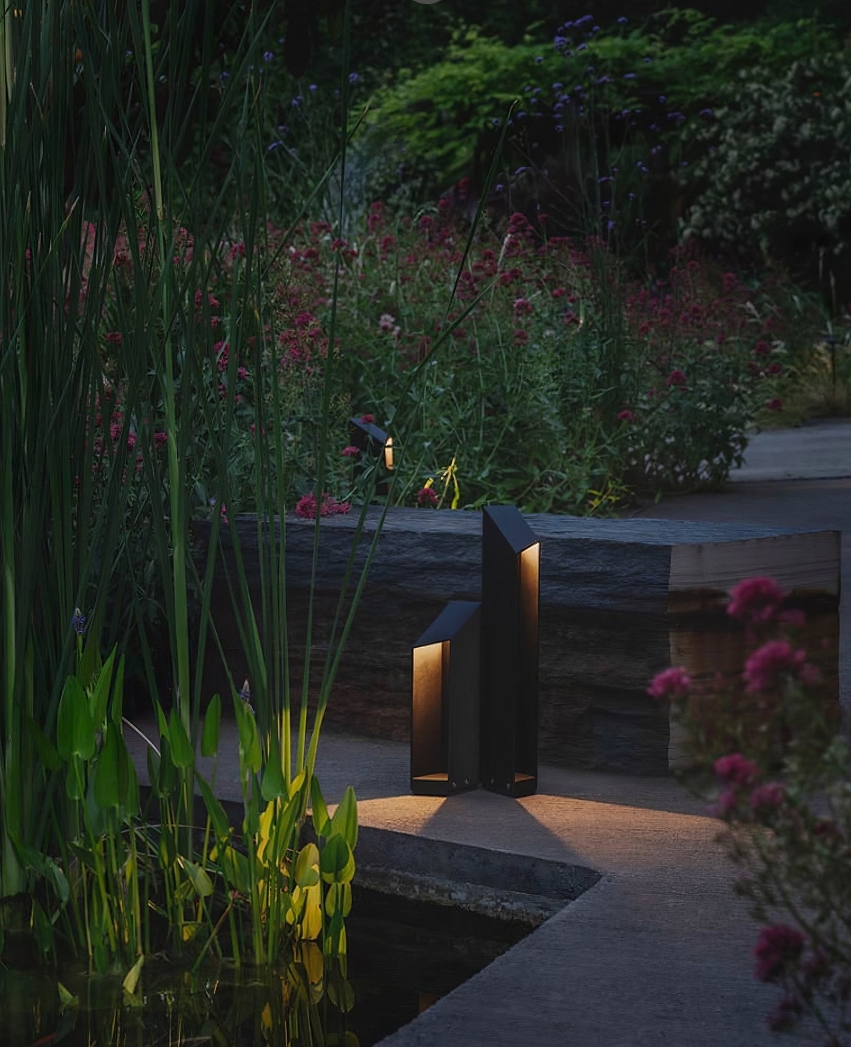 Shadow Peak Exterior Bollard Light, Outdoor Wall Light, detail 4