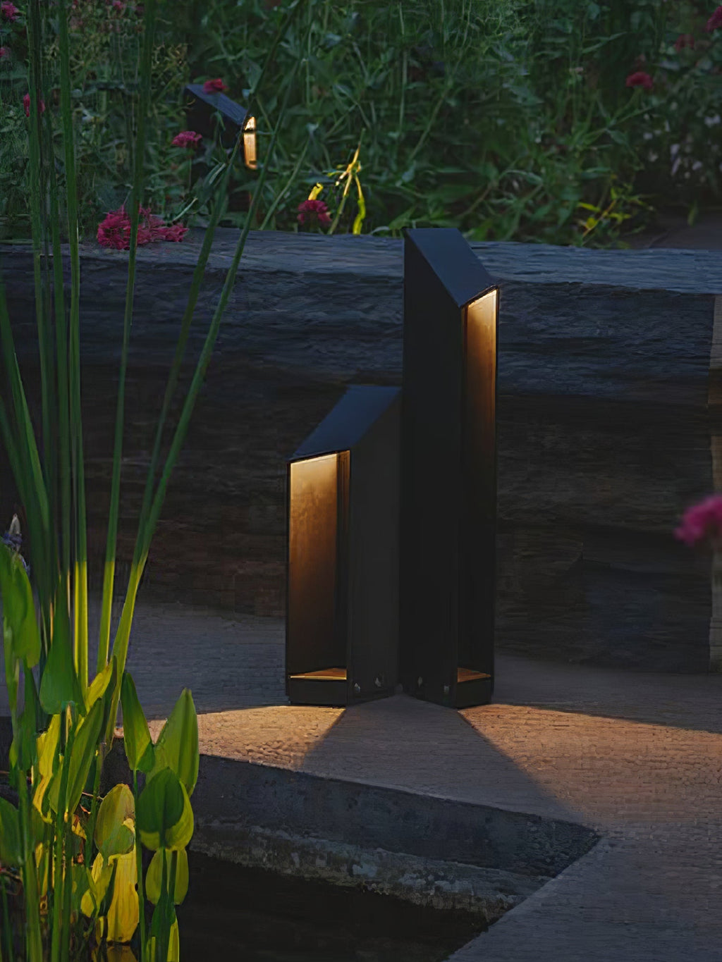 Shadow Peak Exterior Bollard Light, Outdoor Wall Light, detail 6