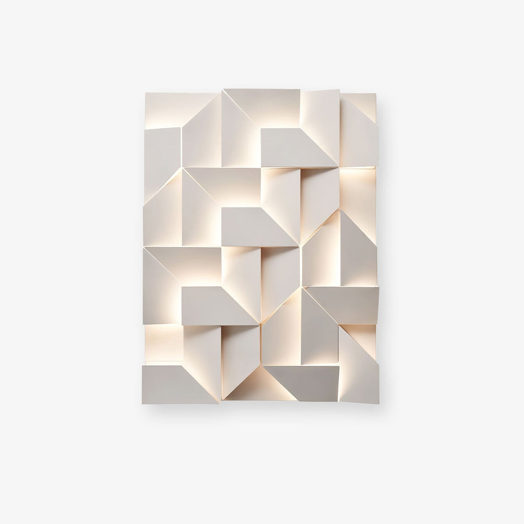 Shadows Grand Wall-mounted Light Wall Light - L 15cm x H 45cm Metal, Hardwired Wall Sconce, detail 2